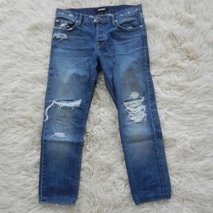 NWOT Baldwin Distressed Slim Denim